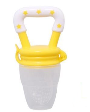 Tétine d'alimentation - jaune blanc L