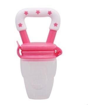 Tétine d'alimentation - blanc rose S