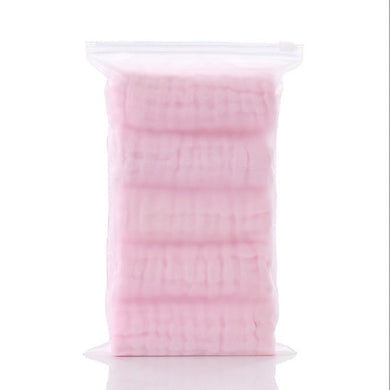 Serviette De Bain pour bébé 30cm x 30cm - rose