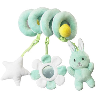 Bébé jouets 0-12 mois pour berceau - spirale verte lapin
