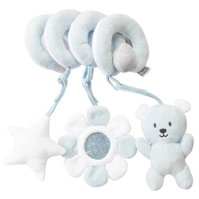 Bébé jouets 0-12 mois pour berceau - spirale blanche ours