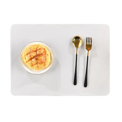 Tapis de table en silicône pour bébé - gris clair