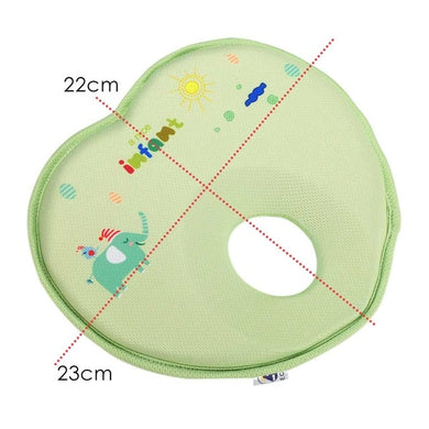 Oreiller d'allaitement coeur  (22x23 cm) - vert