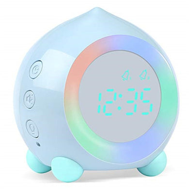 Réveil matin Lumineux LED (USB) - bleu