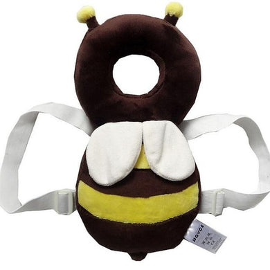 Coussin de protection de la tête pour bébé - abeille