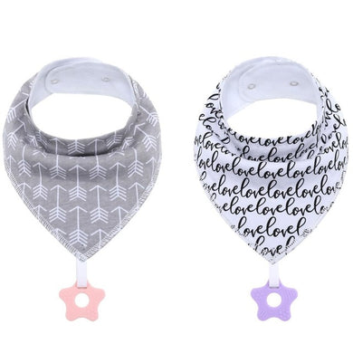 Bavoir Bandana Bébé - Duo Gilles
