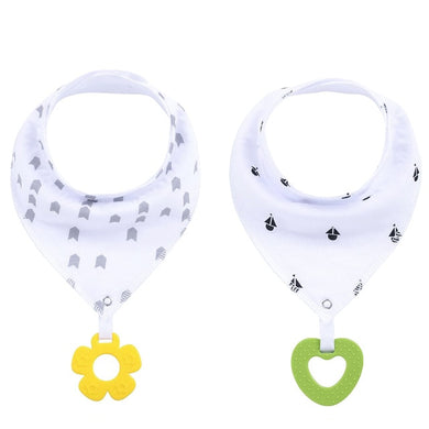 Bavoir Bandana Bébé - Duo Juliette