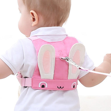 Harnais de Sécurité Bébé - lapin rose