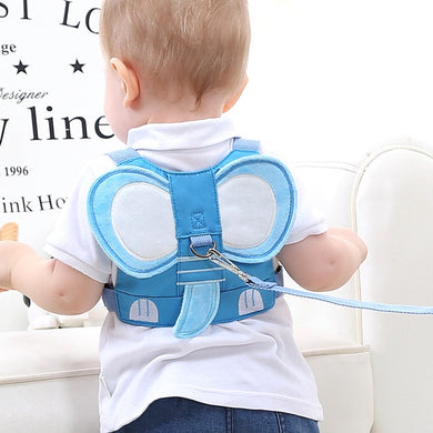 Harnais de Sécurité Bébé - bleu éléphant