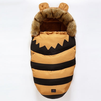 Combinaison bébé pour poussette - abeille