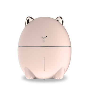 Mini diffuseur d'huiles essentielles et humidificateur USB LED 200ml - rose