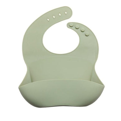 Bavoir imperméable pour bébé - vert