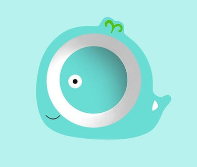 Assiette en bambou - baleine