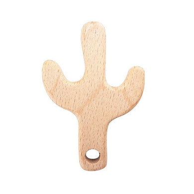 Jouet de Dentition Bois - cactus