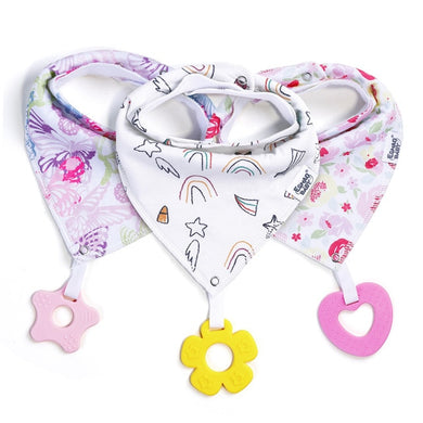 Bavoir Bandana Bébé - trio gaby