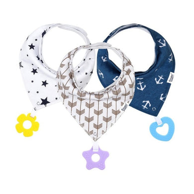 Bavoir Bandana Bébé - trio marvin