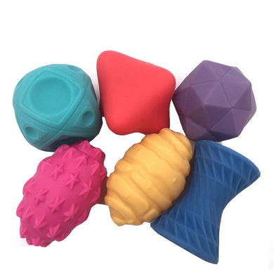 lots de jouets sensoriels pour enfant - 6 pcs/ couleurs vives