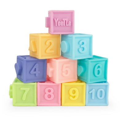Jouet sensoriel pour enfant - 10 pcs cubes