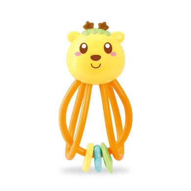 Hochet de dentition - jaune