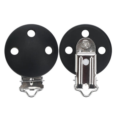 Attache Sucette Bois - noir