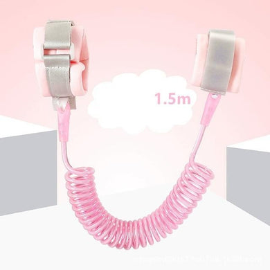 Harnais de sécurité réglable anti-égarement - rose