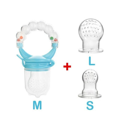 Tétine d'alimentation 3 tétines - bleu