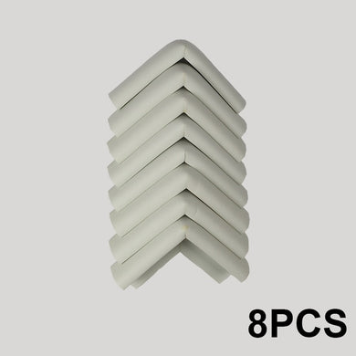 Mousse de protection pour coins de table 8 pcs - blanc