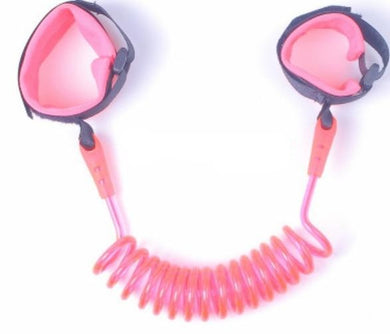 Harnais de sécurité réglable anti-égarement - rose fixe