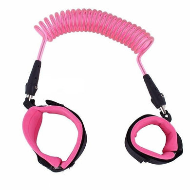 Harnais de sécurité réglable anti-égarement - rose rotatif