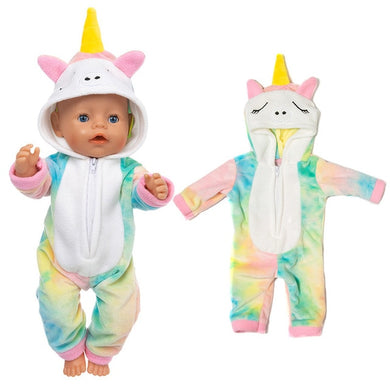 Pyjama en forme d'animal - licorne
