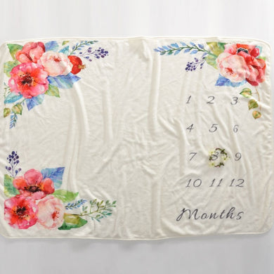 Tapis de fond décoratif accessoire de séance photo bébé - 102 x 152cm Adam