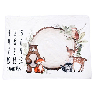 Tapis de fond décoratif accessoire de séance photo bébé - 70 x 102cm Lucas