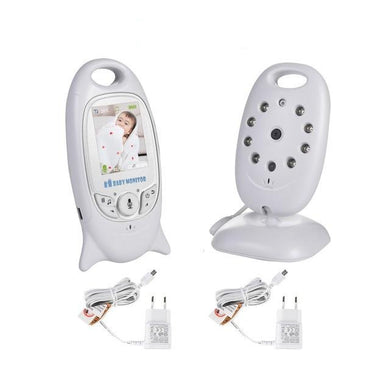 Babyphone vidéo sans fil, avec écran LCD couleur de 2 pouces, Infra rouge LED, vision nocturne, 8 berceuses - promotion