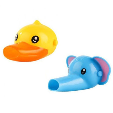 Extension de robinet pour enfant - canard et l'éléphant