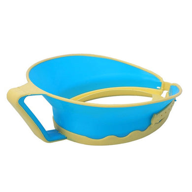 Visière de bain pour shampoing bébé - bleu